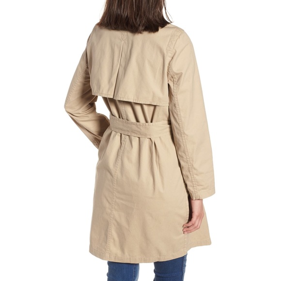 NWT Madewell Abroad Trench Coat - Picture 3 of 7